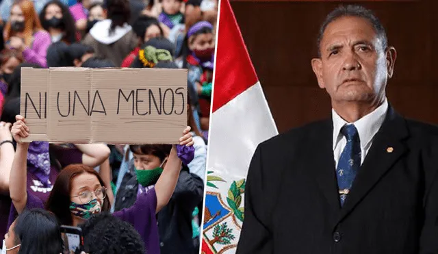 La violencia de género es una problemática que compete a toda la ciudadanía para poder erradicarla y no solo debe quedarse en el ámbito privado como declaró el ministro de Defensa, José Luis Gavidia. Foto: composición/Fabrizio Oviedo