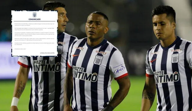 Alianza Lima mostró su molestia tras jugar sin público mediante un comunicado. Foto: Alianza Lima.