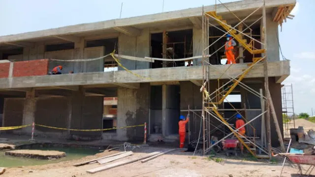 Construyen seis colegios en región Tumbes para reinicio de clases presenciales. Foto: GORE Tumbes