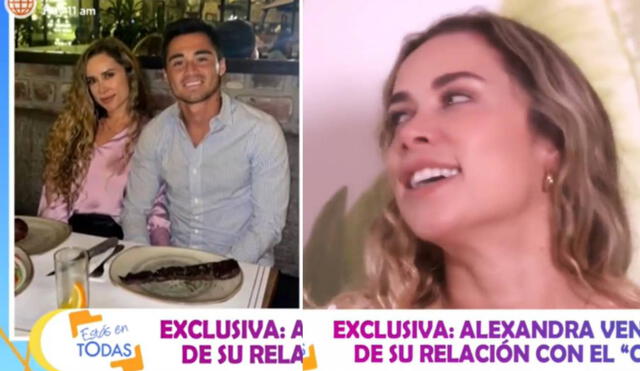 Ale Venturo cuenta detalles sobre su relación con Rodrigo Cuba en Estás en todas. Foto: composición/ captura de América TV