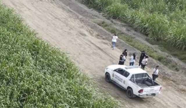 El cuerpo fue encontrado entre unos sembríos de caña de azúcar, cerca del puente de Careaga. Foto: Facebook