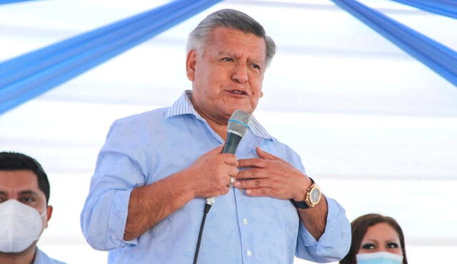 César Acuña fue elegido anteriormente gobernador, pero renunció para postular a la presidencia del Perú. Foto: Prensa CAP