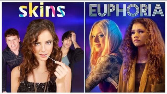 Skins cuenta con siete temporadas, mientras que Euphoria se encuentra en medio de su segunda entrega. Foto: composición/HBO/E4