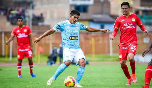 Ávila fue titular ante Sport Huancayo. Foto: Sporting Cristal