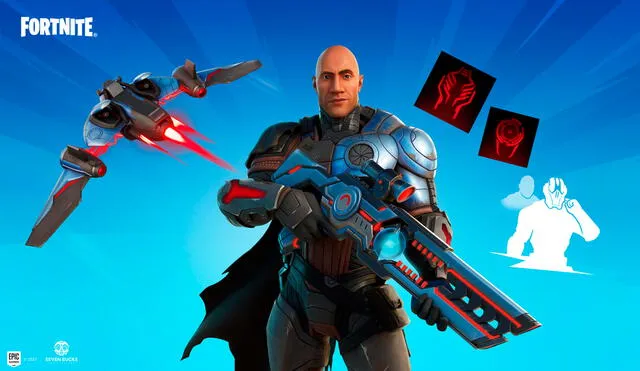 Para conseguir la skin de 'La Roca' se necesita tener el pase de batalla de la Temporada 1 de Fortnite Capítulo 3