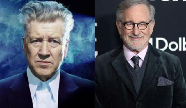 La última producción de Lynch fue Twin Peaks, mientras que de Spielberg fue West side story. Foto: composición/Babelio/ABC