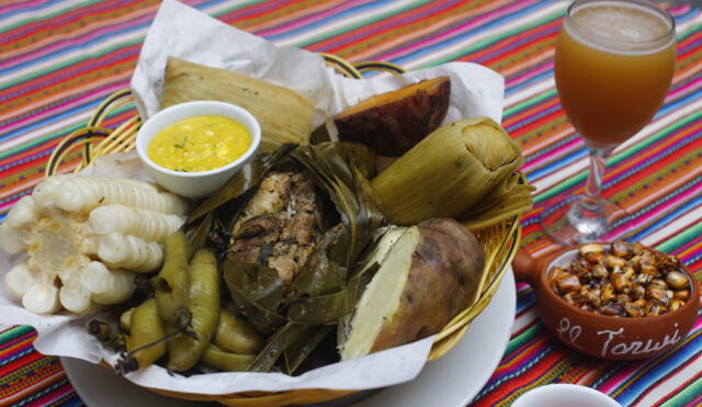 La pachamanca es un plato típico de la sierra. Foto: Carlos Contreras/La República