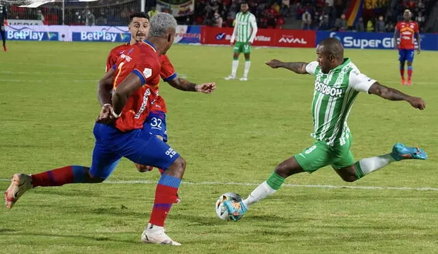 Atlético Nacional sumó su tercera victoria en la liga colombiana 2022. Foto: Atlético Nacional