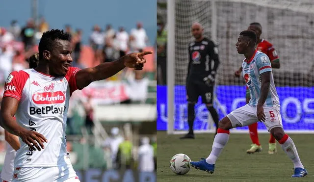 Revisa los detalles del próximo partido por la quinta jornada del fútbol colombiano: América de Cali vs. Santa Fe. Foto: composición LR/América de Cali Instagram/Independiente Santa Fe