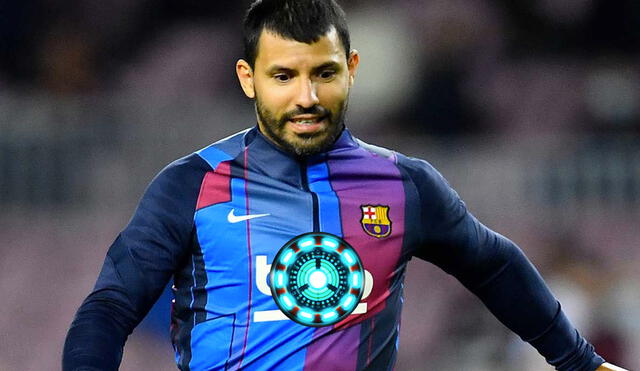 'Kun' Agüero llegó al FC Barcelona procedente del Manchester City. Foto: composición LR/AFP