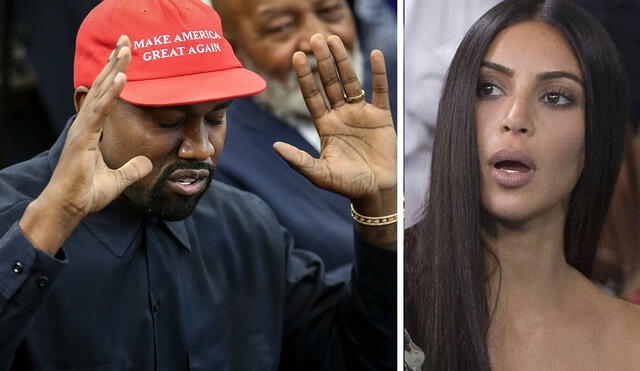 Kanye West y Kim Kardashian se han lanzado duras acusaciones en redes sociales durante las últimas semanas. Foto: Kanye West/Kim Kardashian/Instagram
