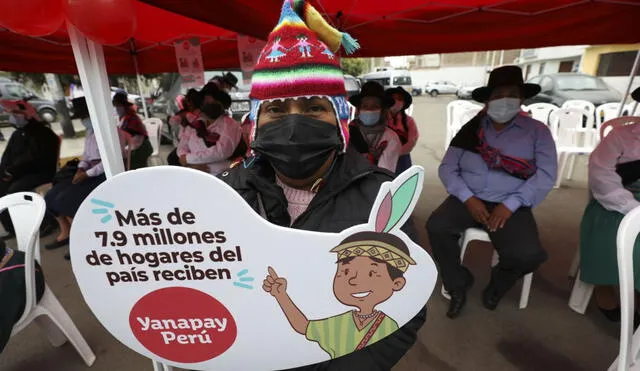 Todo sobre el Bono Yanapay Perú hoy, martes 8 de febrero del 2022. Foto: Andina