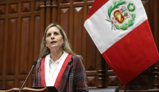 María del Carmen Alva es miembro de la bancada de Acción Popular y presidenta del Congreso. Foto: Congreso de la República
