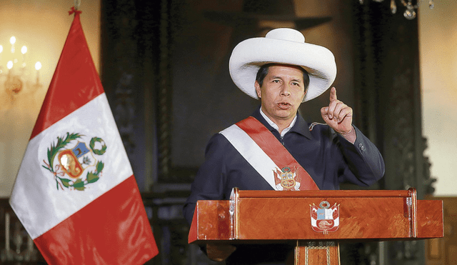 Pedro Castillo asumió el cargo de presidente de la República del Perú el 28 de julio de 2022. Foto: Aldair Mejía
