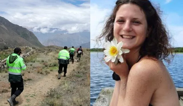 Natacha de Crombrugghe lleva más de 10 días desaparecida en Arequipa. Foto: composición LR