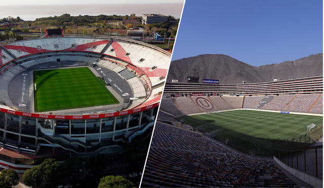 River Plate y Universitario son dos clubes destacados de la región sudamericana. Foto: composición/ AFP