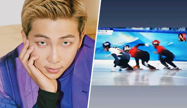 Líder de BTS siguió desempeño del equipo coreano de patinaje de velocidad en pista corta en los Juegos Olímpicos Beijing 2022. Foto: composición La República / Hybe / IG