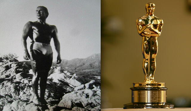 Emilio Fernández habría sido el modelo que inspiró el diseño del premio Oscar. Foto: Difusión
