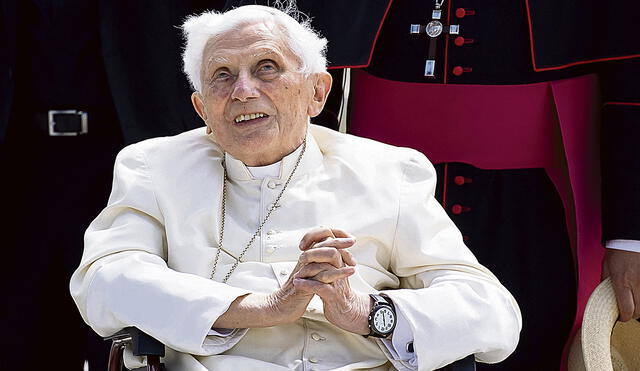 Deslinda. Joseph Ratzinger niega responsabilidad tras publicación de informe en Alemania. Foto: AFP