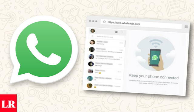 Este particular truco te permitirá leer mensajes mientras te muestras aparentemente desconectado en WhatsApp Web. Foto: Composición LR