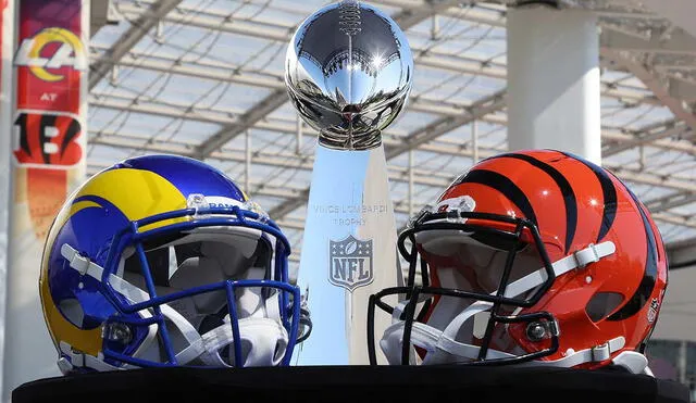 La edición 56 del Super Bowl 2022 se desarrollará este domingo 13 de febrero en Los Ángeles. Foto: AFP