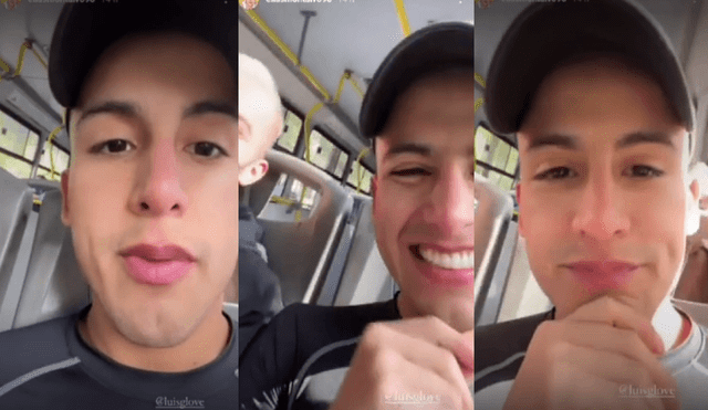 El ex chico reality posteó un video gracioso para contarle a sus seguidores cómo viaja ahora. Foto: Elías Montalvo/Instagram
