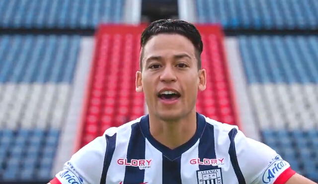 Cristian Benavente jugará en el club blanquiazul por toda la temporada. Foto: Alianza Lima