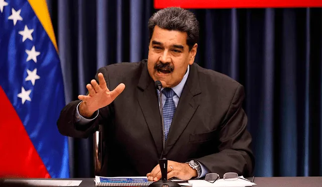 "Por ahí ha surgido una izquierda cobarde que basa su discurso en atacar el modelo bolivariano exitoso, victorioso, en atacar el legado histórico, y en atacarme a mí como presidente”, declaró Maduro. Foto: EFE