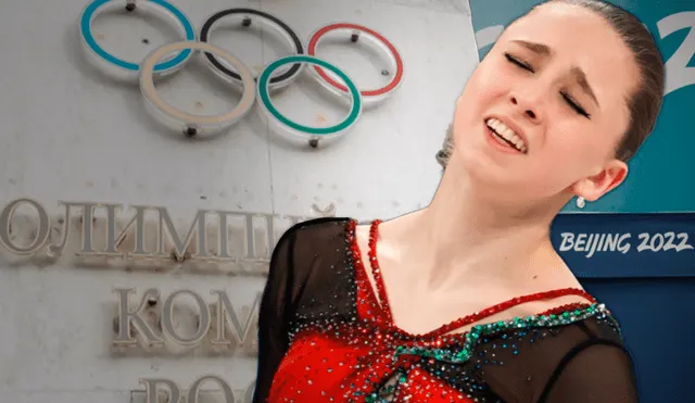 Kamila Valieva dio positivo al dopaje de los Juegos Olímpicos. Foto: EFE/Composición GLR
