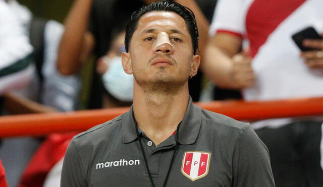 Gianluca Lapadula estuvo en el Estadio Nacional en el duelo entre Perú y Ecuador. Foto: Luis Jímenez/Líbero