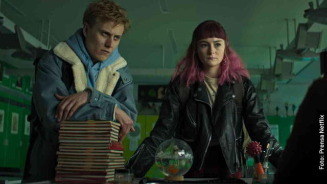 El joven actor alemán Max Schimmelpfennig protagoniza la cinta de terror El privilegio. Foto: Netflix.