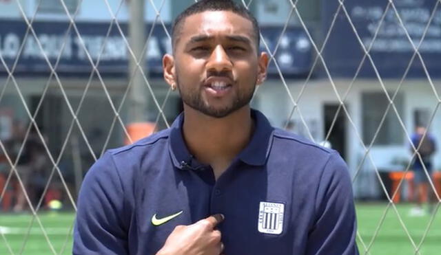 Aldair Fuentes vuelve al club íntimo después de dos años. Foto: captura de Alianza Lima