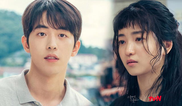 Nam Joo Hyuk (27) y Kim Tae Ri (31) son las estrellas de esta serie que apela a la nostalgia. Foto: tvN