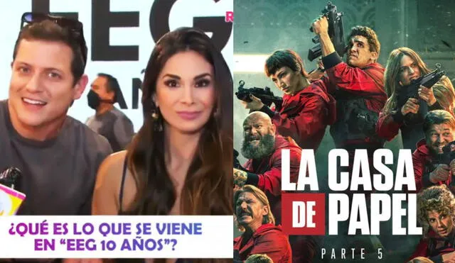Sully Sáenz ansiosa por el estreno del especial por los 10 años de Esto es guerra. Foto: composición/ captura de América TV/ Netflix