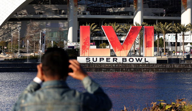 El Super Bowl LVI se jugará en el SoFi Stadium, de California. Foto: AFP