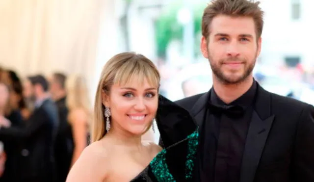 La relación sentimental de Miley Cyrus y Liam Hemsworth fue una de las más comentadas del mundo del espectáculo. Foto: AFP