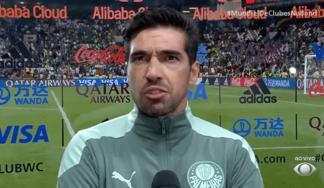 Abel Ferreira habló tras la final del Mundial de Clubes. Foto: Captura UOL