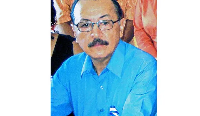 Hugo Torres en una foto de archivo tomada el 06 de noviembre de 2012 fue publicada por Unamos del General retirado del Ejército de Nicaragua. Foto: AFP