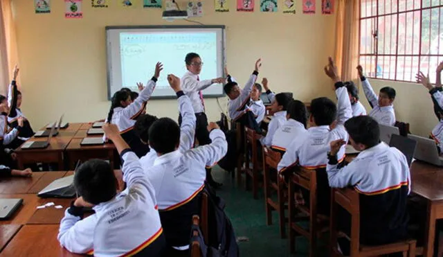 Este programa esta dirigido a docentes de inicial, primaria y secundaria. Foto: Andina