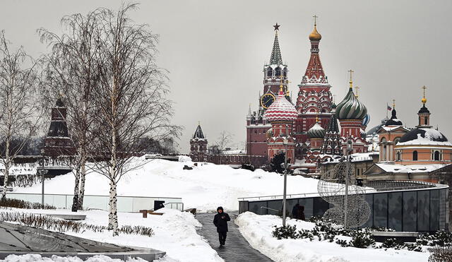 En Rusia la población se muestra en contra de una agresión a Rusia, de acuerdo a Víctor Ternovsky. Foto: AFP