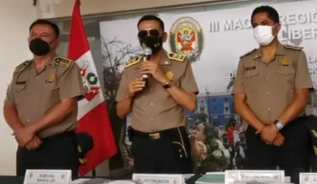 Jefe policial fue presentado a los medios de comunicación. Foto: captura de Réplica