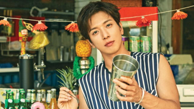 Jung Yong Hwa en la sesion fotográfica de su último álbum en solitario. Foto: FNC Entertainment