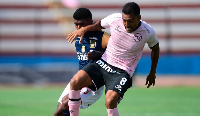 Blanquiazules y rosados se enfrentan en el Miguel Grau del Callao. Foto: Liga de Fútbol Profesional