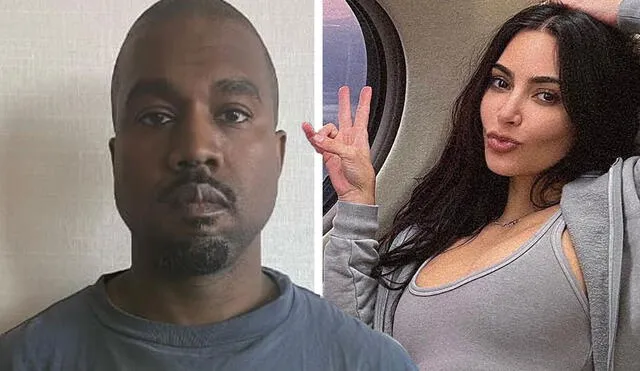 Kanye West aseguró que Pete Davidson, actual novio de Kim Kardashian, buscaba destruir a su familia. Foto: Kanye West/Kim Kardashian/Instagram