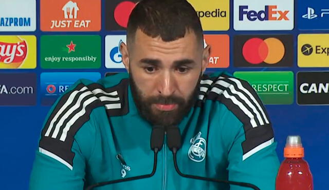 Karim Benzema viene de sufrir una lesión muscular que lo ausentó de los últimos partidos del Real Madrid. Foto: captura Real Madrid