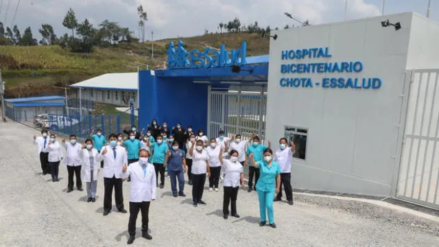 EsSalud invirtió S/ 26 millones en construcción de Hospital Bicentenario de Chota. Foto: EsSalud.