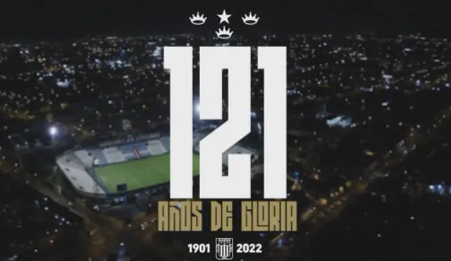 Alianza Lima cumple 121 años de creación este 15 de feberero. Foto: captura Twitter