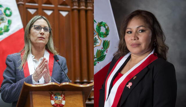 Francis Paredes adelantó que la moción de censura contra María del Carmen Alva se presentaría este martes. Foto: composición LR