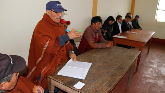 Pobladores de Chota y Hualgayoc gestionan obras de saneamiento. Foto: Gerencia Subregional Chota