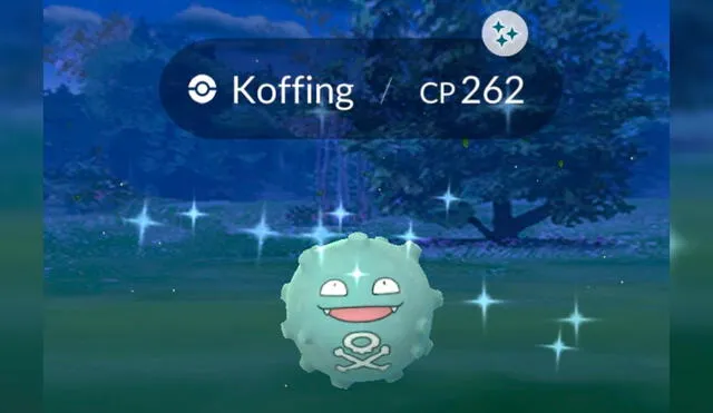 Koffing aparecerá con mayor frecuencia en Pokémon GO a partir de las 6.00 p. m. del 15 de febrero. Foto: Pokémon GO